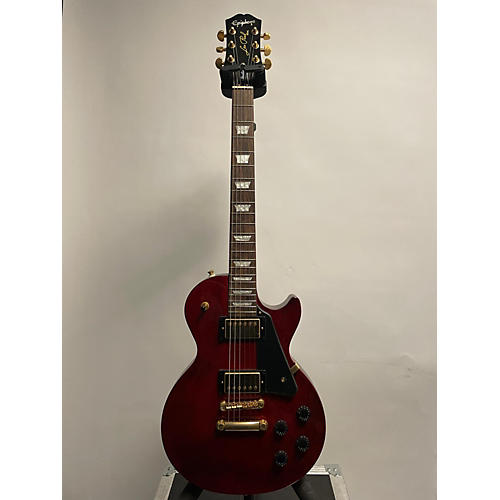 Epiphone Used Epiphone Les Paul Studio Wine Red Solid Body Electric Guitar Wine Red