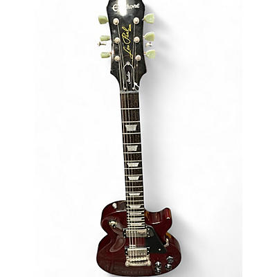 Epiphone Used Epiphone Les Paul Studio Wine Red Solid Body Electric Guitar