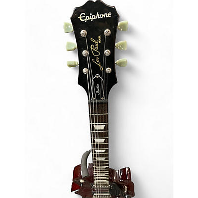 Epiphone Used Epiphone Les Paul Studio Wine Red Solid Body Electric Guitar