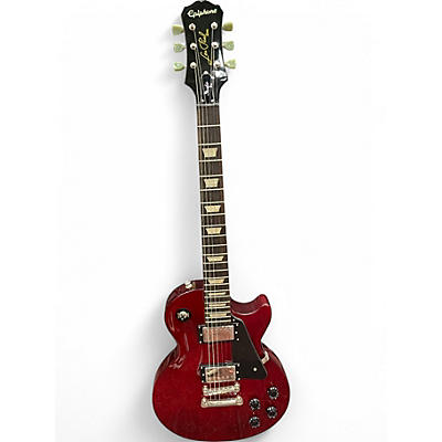Used Epiphone Les Paul Studio Wine Red Solid Body Electric Guitar