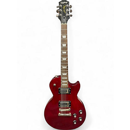 Used Epiphone Les Paul Studio Wine Red Solid Body Electric Guitar Wine Red