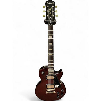 Used Epiphone Les Paul Studio Wine Red Solid Body Electric Guitar