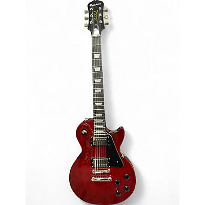 Used Epiphone Les Paul Studio Wine Red Solid Body Electric Guitar