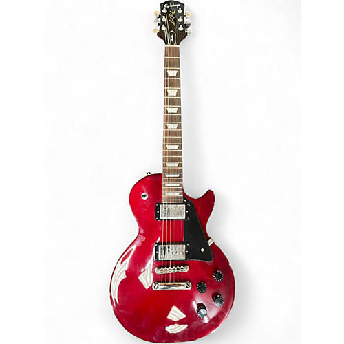 Used Epiphone Les Paul Studio Wine Red Solid Body Electric Guitar Wine Red