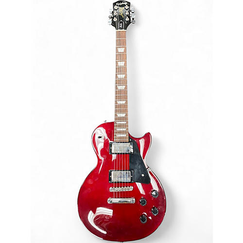 Used Epiphone Les Paul Studio Wine Red Solid Body Electric Guitar Wine Red