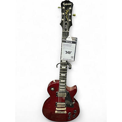 Used Epiphone Les Paul Studio Wine Red Solid Body Electric Guitar
