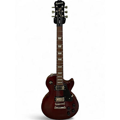 Used Epiphone Les Paul Studio Wine Red Solid Body Electric Guitar