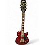 Used Epiphone Les Paul Studio Wine Red Solid Body Electric Guitar Wine Red