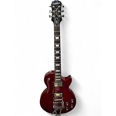 Used Epiphone Les Paul Studio Wine Red Solid Body Electric Guitar
