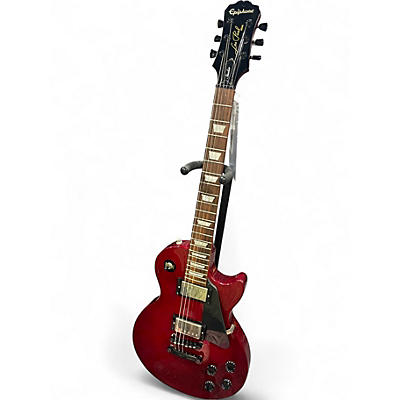 Used Epiphone Les Paul Studio Wine Red Solid Body Electric Guitar