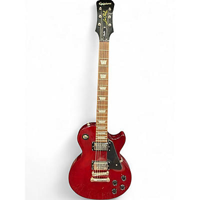 Used Epiphone Les Paul Studio Wine Red Solid Body Electric Guitar