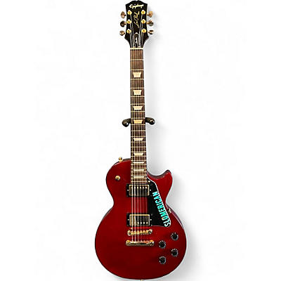 Used Epiphone Les Paul Studio Wine Red Solid Body Electric Guitar
