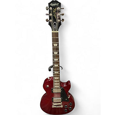 Used Epiphone Les Paul Studio Wine Red Solid Body Electric Guitar