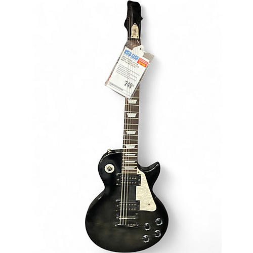Used Epiphone Les Paul Studio trans black Solid Body Electric Guitar trans black