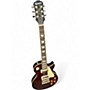 Used Epiphone Les Paul Traditional PRO II Burgundy Solid Body Electric Guitar Burgundy