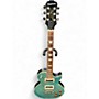 Used Epiphone Les Paul Traditional PRO II CYAN Solid Body Electric Guitar CYAN
