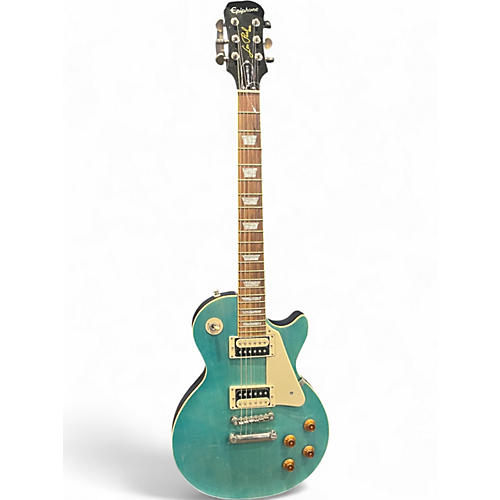 Used Epiphone Les Paul Traditional PRO II Ocean Blue Solid Body Electric Guitar Ocean Blue