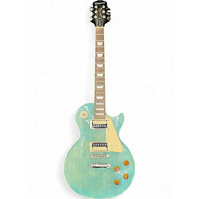 Used Epiphone Les Paul Traditional PRO II Trans Green Solid Body Electric Guitar