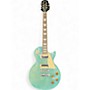 Used Epiphone Les Paul Traditional PRO II Trans Green Solid Body Electric Guitar Trans Green