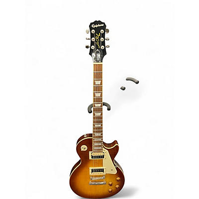 Used Epiphone Les Paul Traditional PRO III 2 Tone Sunburst Solid Body Electric Guitar