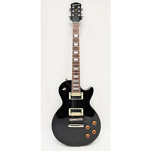 Epiphone Used Epiphone Les Paul Traditional PRO III Black Solid Body Electric Guitar Black