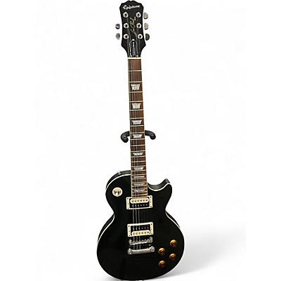 Used Epiphone Les Paul Traditional PRO III Black Solid Body Electric Guitar