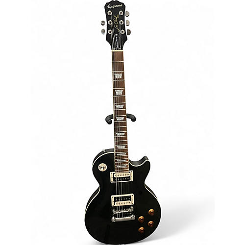 Used Epiphone Les Paul Traditional PRO III Black Solid Body Electric Guitar Black
