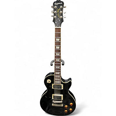 Used Epiphone Les Paul Traditional PRO III Black Solid Body Electric Guitar