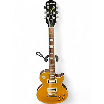 Used Epiphone Les Paul Traditional PRO III Gold Solid Body Electric Guitar