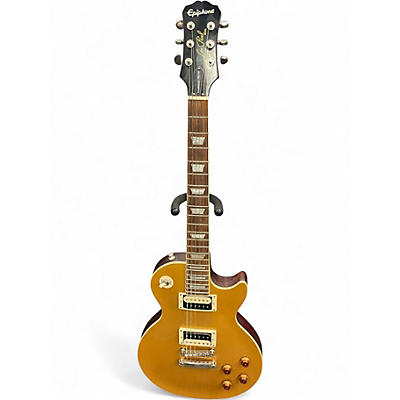 Used Epiphone Les Paul Traditional PRO III Gold Solid Body Electric Guitar