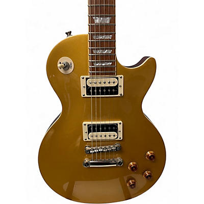 Used Epiphone Les Paul Traditional PRO III Metallic Gold Solid Body Electric Guitar