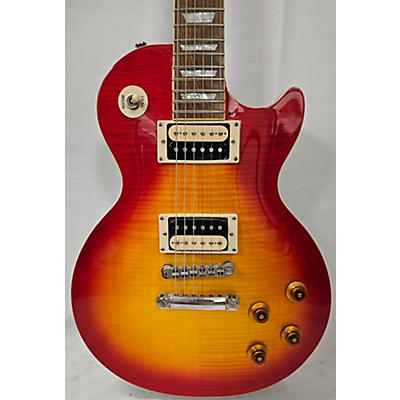 Epiphone Used Epiphone Les Paul Traditional PRO III PLUS 2 Tone Sunburst Solid Body Electric Guitar