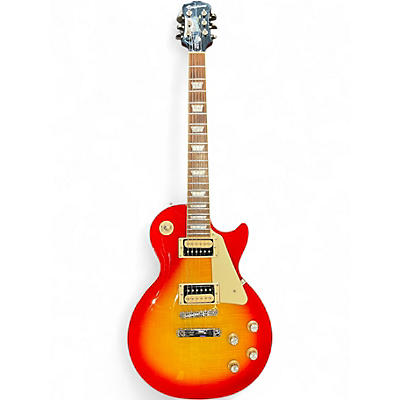 Used Epiphone Les Paul Traditional PRO III PLUS Cherry Sunburst Solid Body Electric Guitar