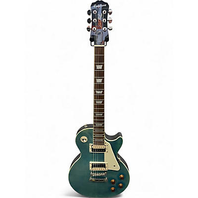 Used Epiphone Les Paul Traditional PRO III PLUS Ocean Turquoise Solid Body Electric Guitar