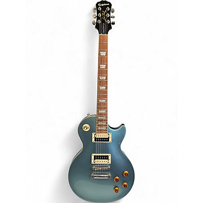 Used Epiphone Les Paul Traditional PRO III Pelham Blue Solid Body Electric Guitar