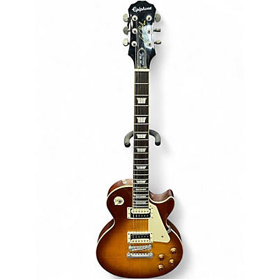 Used Epiphone Les Paul Traditional Pro 2 Color Sunburst Solid Body Electric Guitar