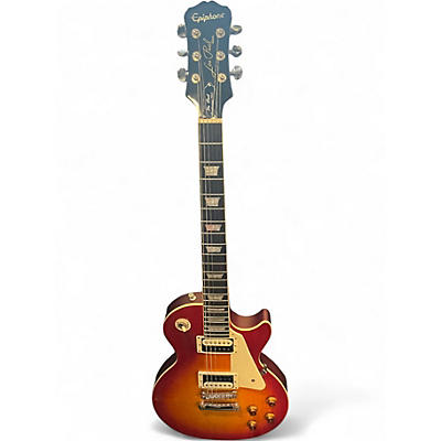 Used Epiphone Les Paul Traditional Pro 2 Color Sunburst Solid Body Electric Guitar
