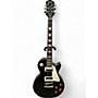 Used Epiphone Les Paul Traditional Pro Black Solid Body Electric Guitar Black