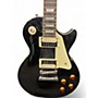 Used Epiphone Les Paul Traditional Pro Black Solid Body Electric Guitar Black