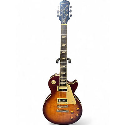 Used Epiphone Les Paul Traditional Pro Bourbon Burst Solid Body Electric Guitar