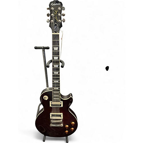 Used Epiphone Les Paul Traditional Pro Cherry Solid Body Electric Guitar Cherry