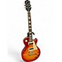 Used Epiphone Les Paul Traditional Pro Cherry Sunburst Solid Body Electric Guitar Cherry Sunburst