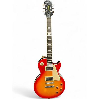 Used Epiphone Les Paul Traditional Pro Cherry Sunburst Solid Body Electric Guitar
