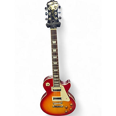 Used Epiphone Les Paul Traditional Pro Cherry Sunburst Solid Body Electric Guitar