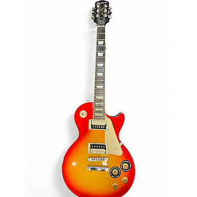 Used Epiphone Les Paul Traditional Pro Cherry Sunburst Solid Body Electric Guitar