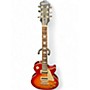 Used Epiphone Les Paul Traditional Pro Cherry Sunburst Solid Body Electric Guitar Cherry Sunburst