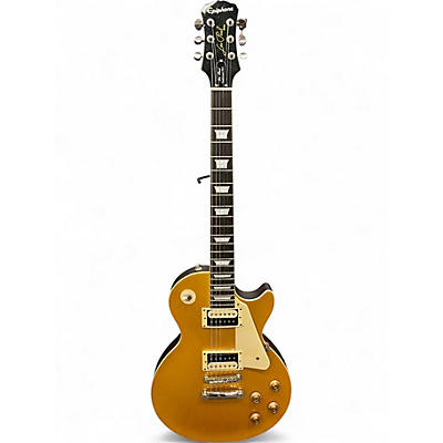 Used Epiphone Les Paul Traditional Pro Gold Top Solid Body Electric Guitar