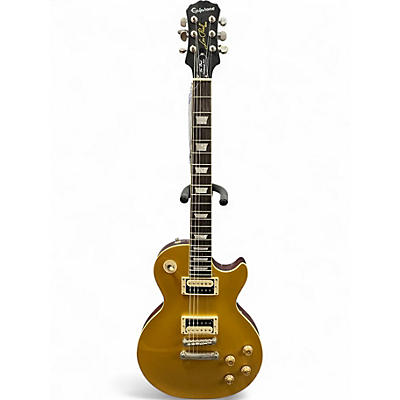 Used Epiphone Les Paul Traditional Pro Gold Top Solid Body Electric Guitar