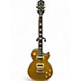 Used Epiphone Les Paul Traditional Pro Gold Top Solid Body Electric Guitar Gold Top