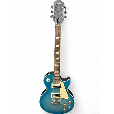 Used Epiphone Les Paul Traditional Pro IV BLAU BURST Solid Body Electric Guitar